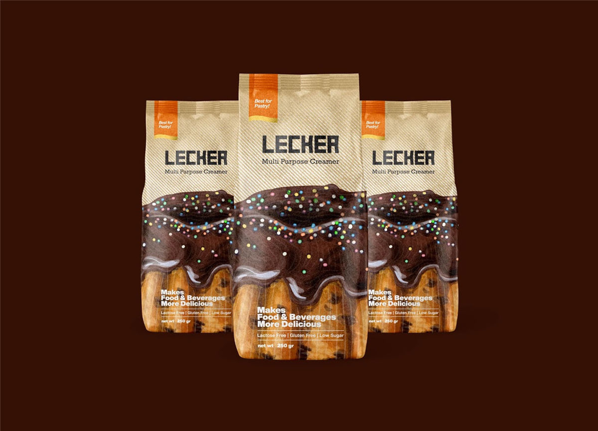 西安糕點包裝設(shè)計公司參考-奶精包裝設(shè)計(圖1)