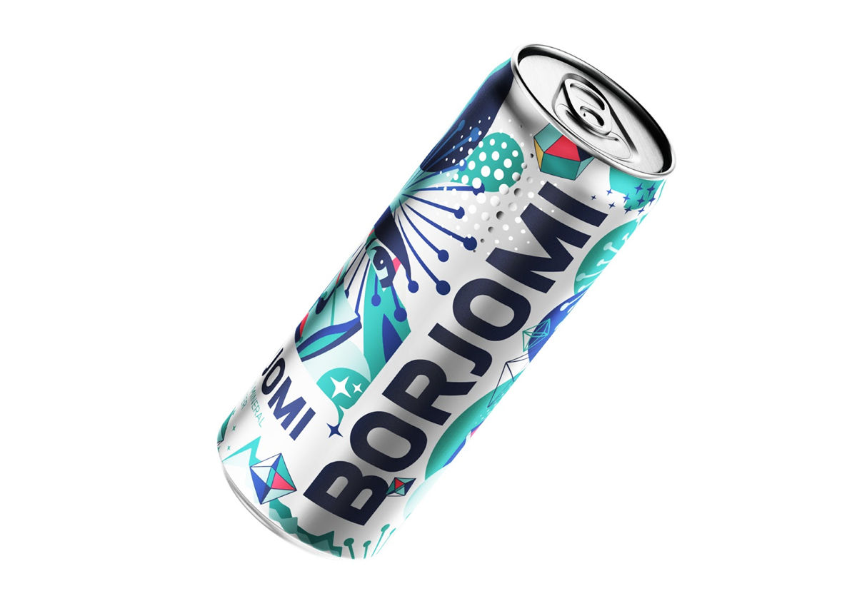 礦泉水包裝設(shè)計(jì)-易拉罐裝(圖3)