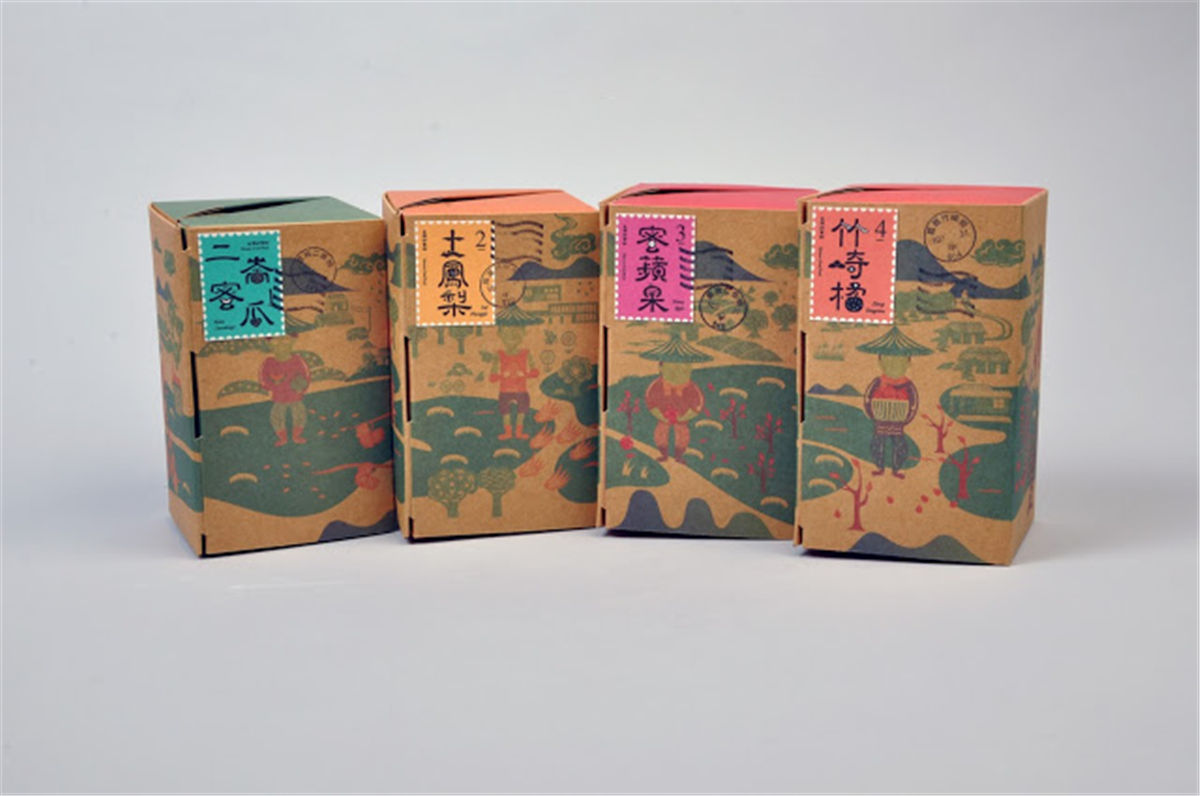 洛川蘋果包裝設計參考(圖2) 洛川蘋果包裝設計參考(圖2)