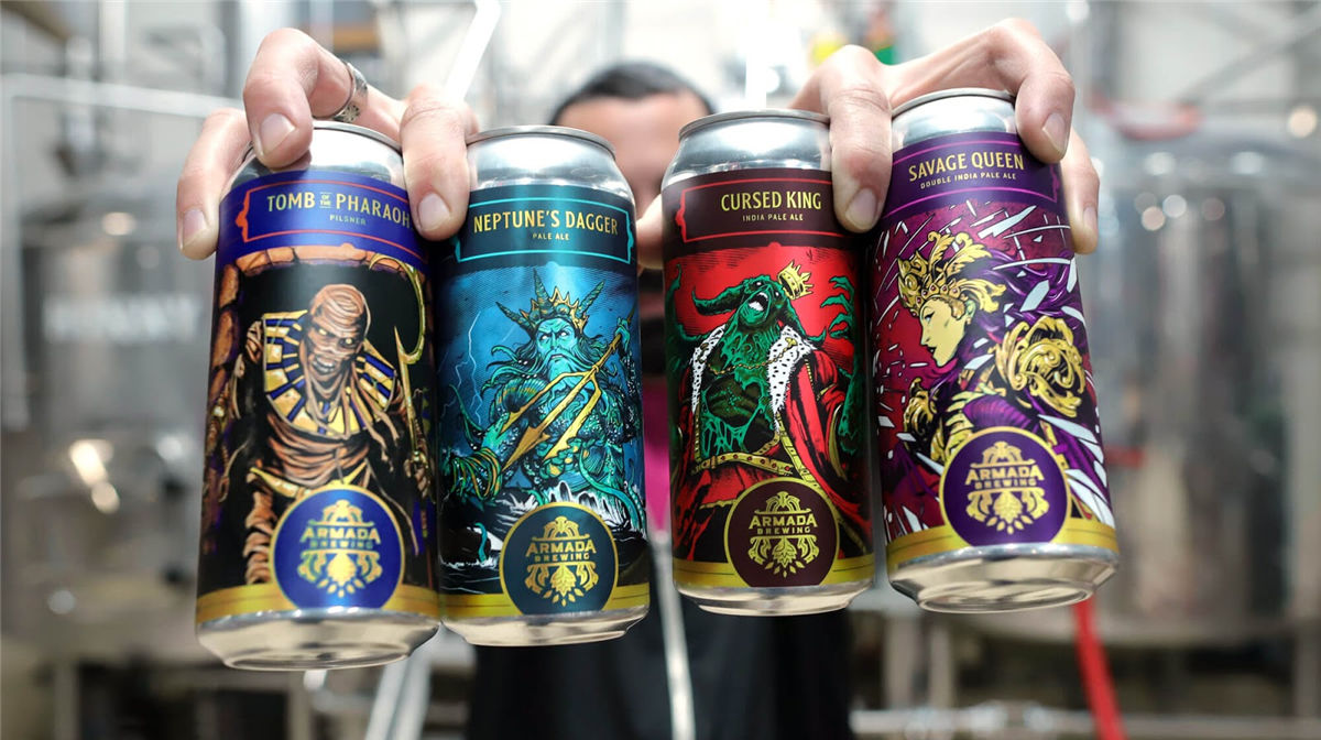 啤酒包裝與游戲人物結(jié)合(圖2)