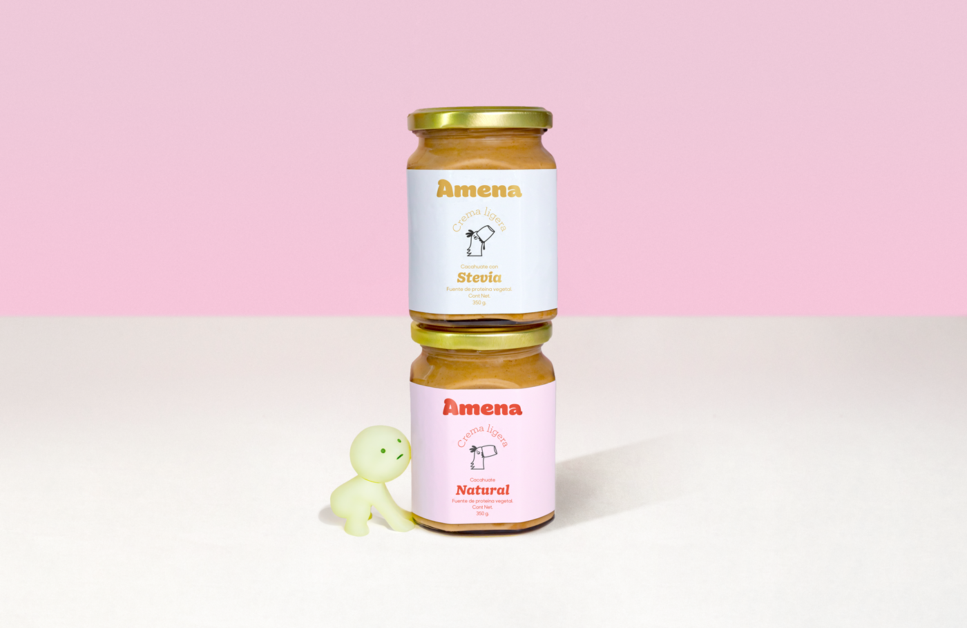 花生醬包裝設(shè)計(jì)如夢(mèng)般柔滑輕盈(圖5)