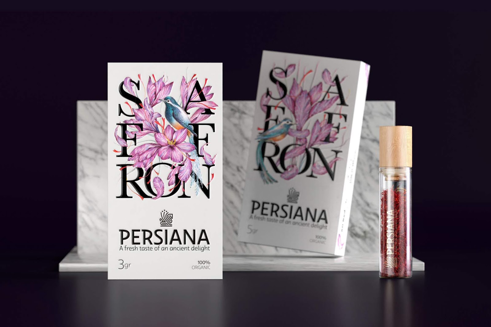 藏紅花禮盒包裝設(shè)計(jì)(圖2)