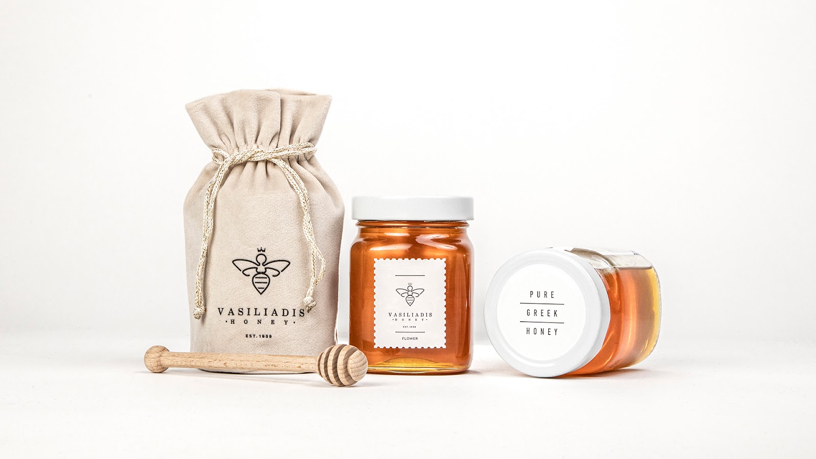 蜂蜜包裝設(shè)計簡約清新(圖3)