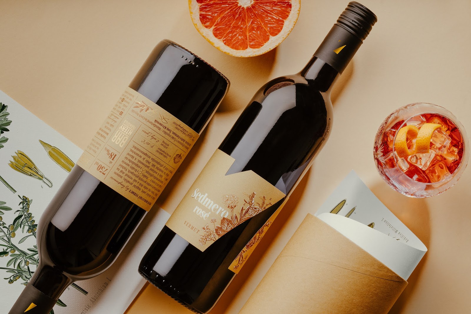 紅酒酒標(biāo)設(shè)計(jì)瓶型設(shè)計(jì)(圖7)