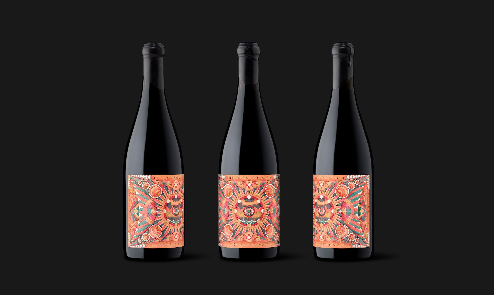 膠印燙金凹印工藝的葡萄酒包裝(圖3)