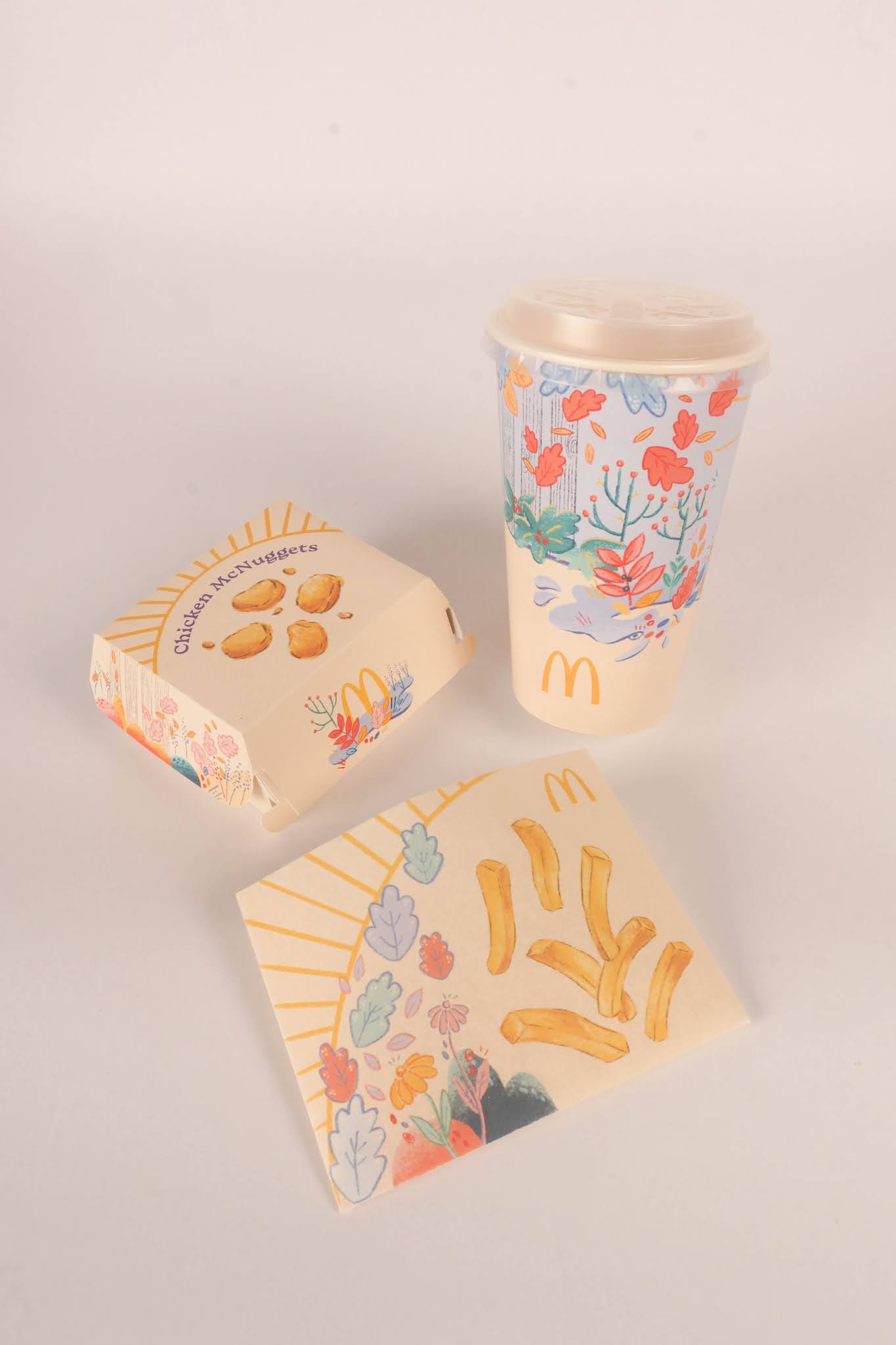 插畫(huà)食品快餐外賣(mài)包裝設(shè)計(jì)(圖12)