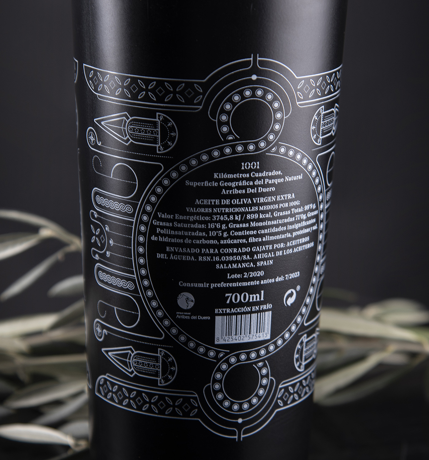 高端橄欖油香油包裝設(shè)計欣賞(圖2)