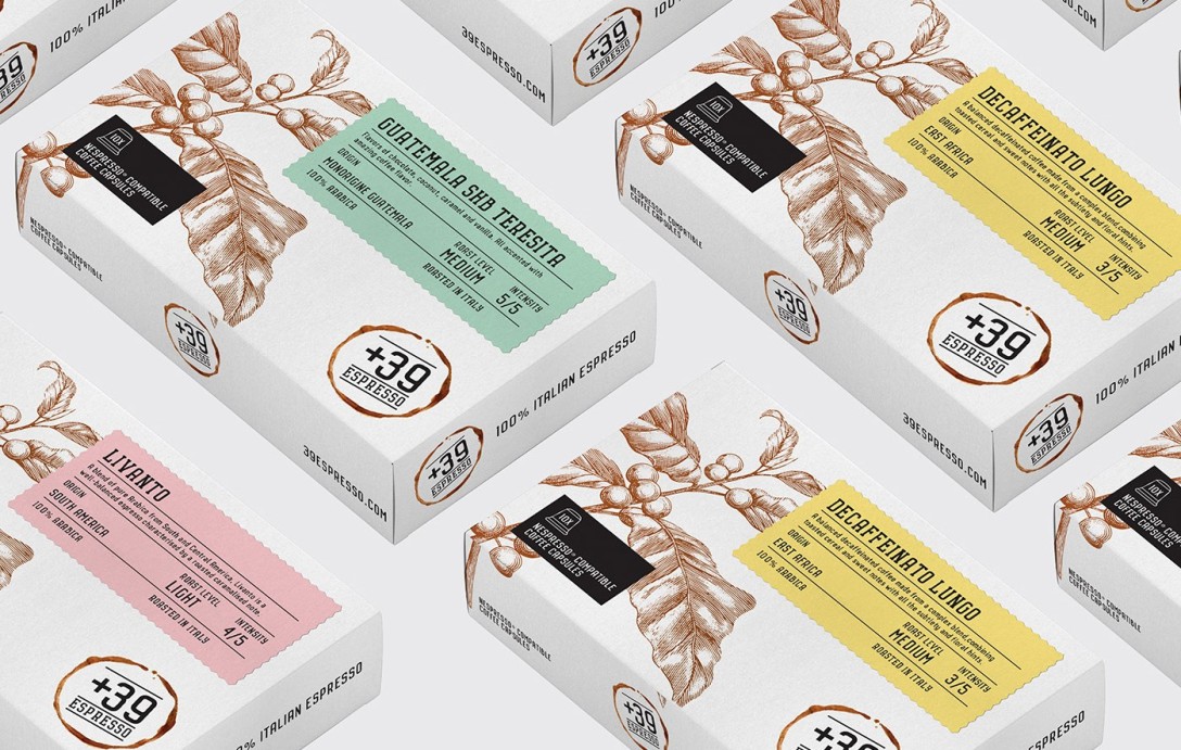 濃縮咖啡品牌包裝設(shè)計(jì)(圖1)
