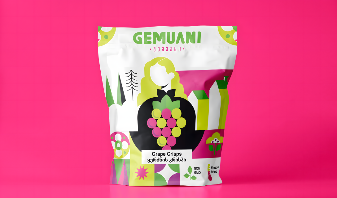 冷凍干果脆片零食包裝設(shè)計欣賞(圖7)