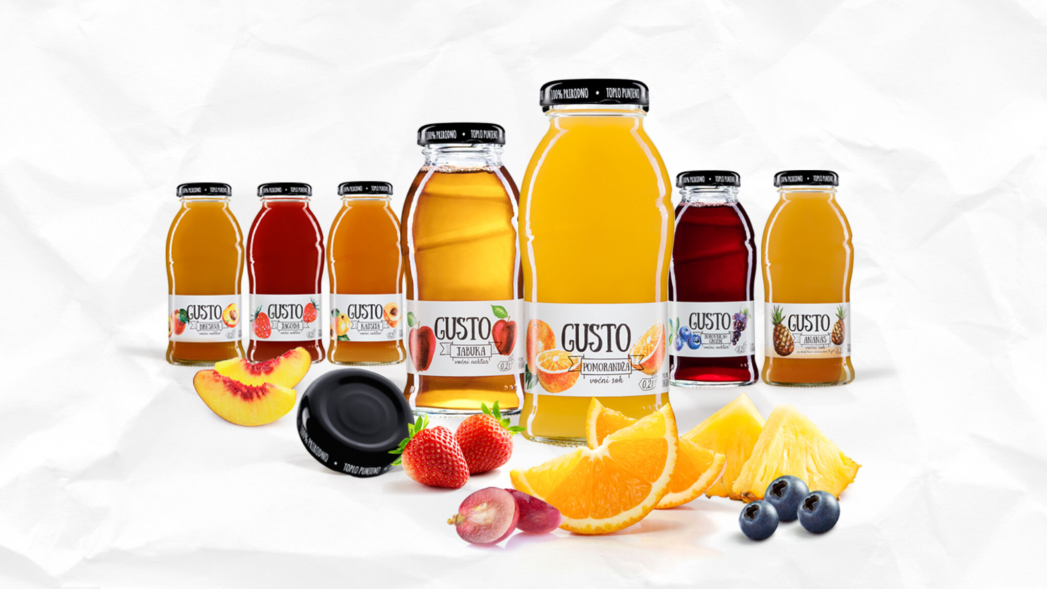 GUSTO趣味果汁飲料包裝設(shè)計(jì)參考(圖1)