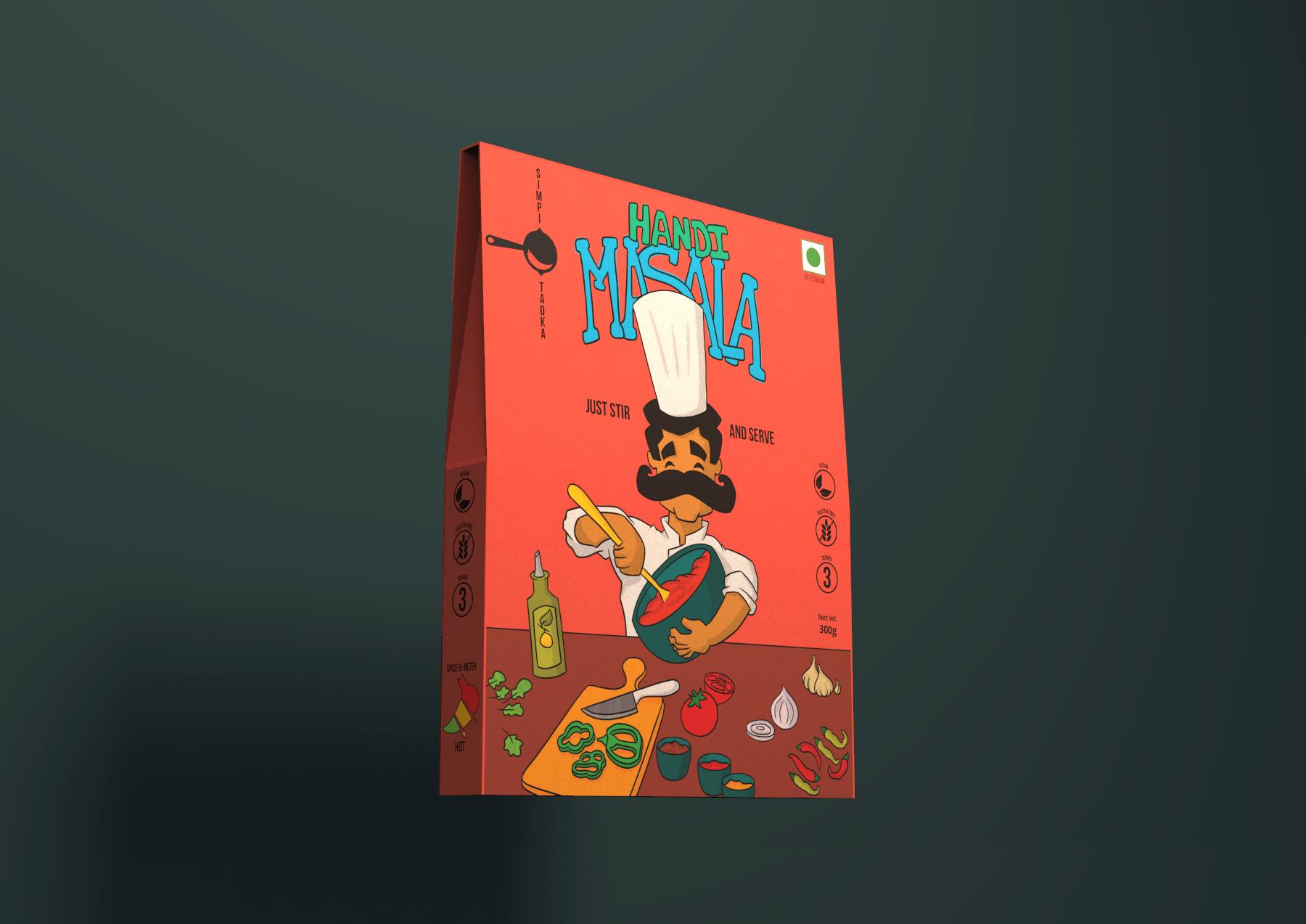 Simpli Tadka系列咖喱包裝設(shè)計(jì)欣賞(圖5) Simpli Tadka系列咖喱包裝設(shè)計(jì)欣賞(圖5)