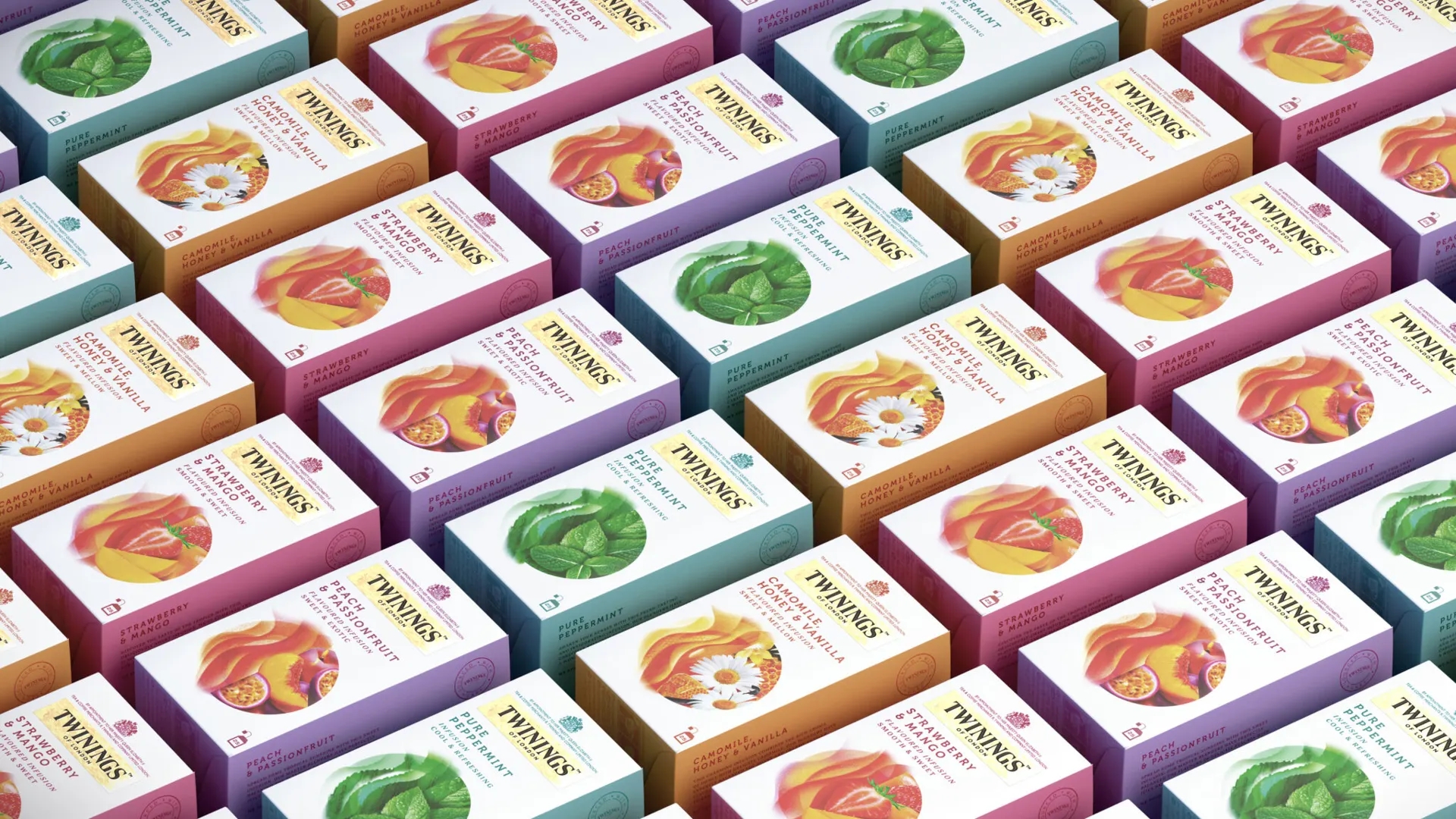 Twinings 茶包裝這樣設計視覺識別更加現(xiàn)代(圖1)