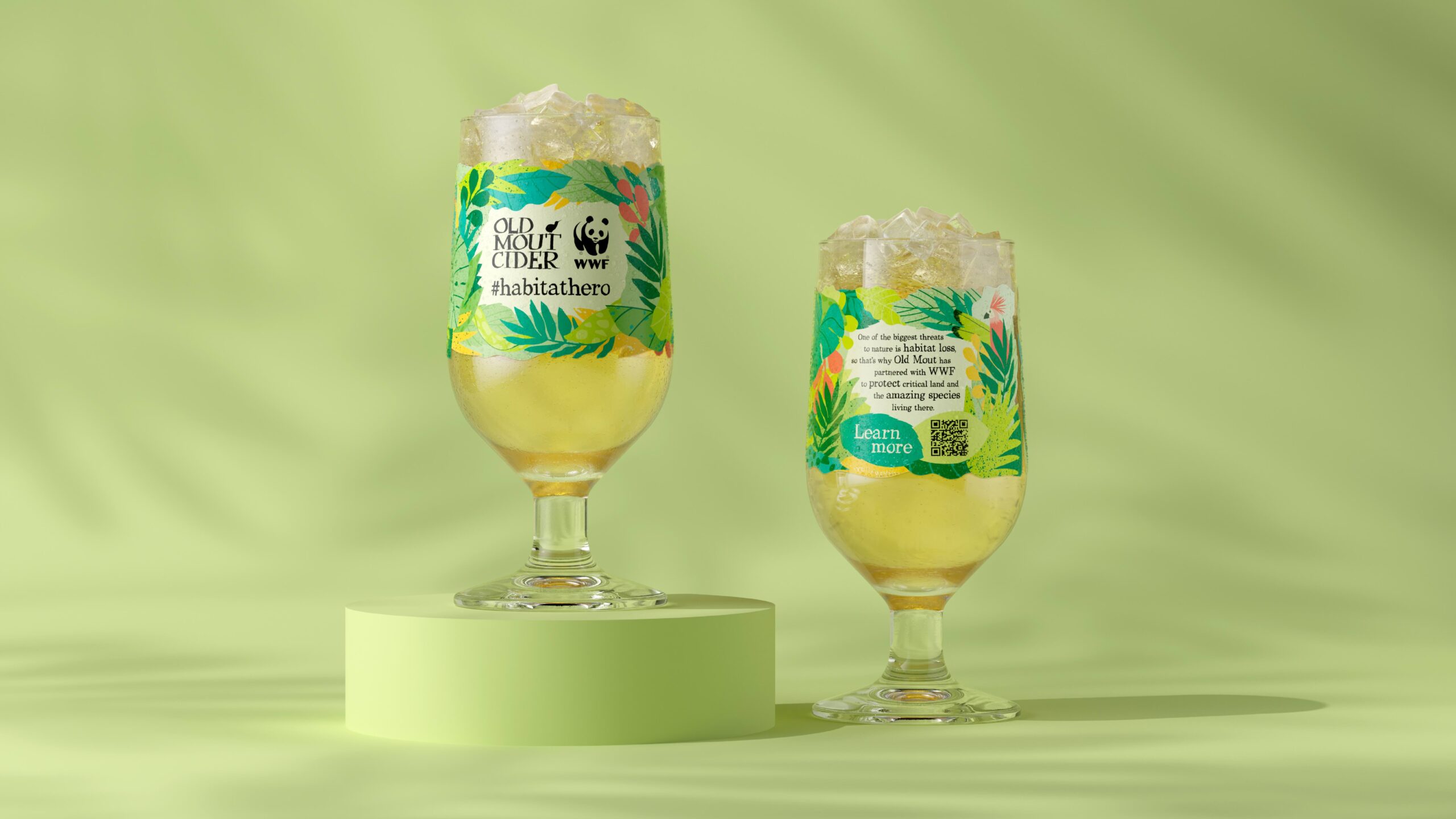 OldMou蘋(píng)果酒的限量版包裝這樣設(shè)計(jì)在貨架上脫穎而出(圖3)