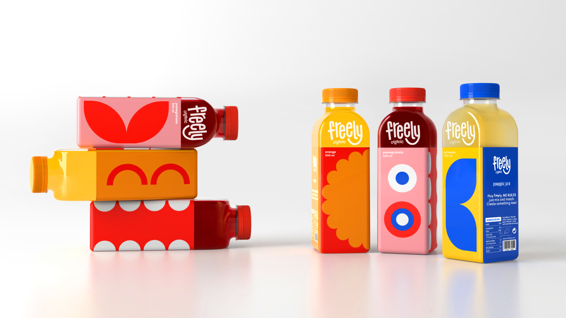 積木為靈感的健康果汁飲料包裝設(shè)計(jì)這樣做(圖1)