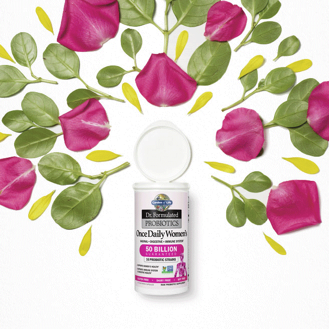 Garden of Life 生命花園 博士配方每日女性益生菌 30粒保健產(chǎn)品包裝創(chuàng)意設(shè)計(jì)欣賞(圖5)