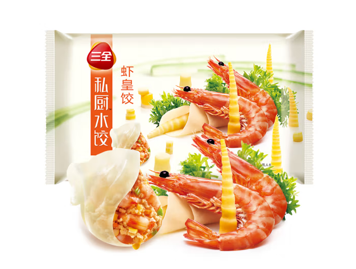 受歡迎的速凍水餃包裝袋設(shè)計排名作品欣賞(圖2)