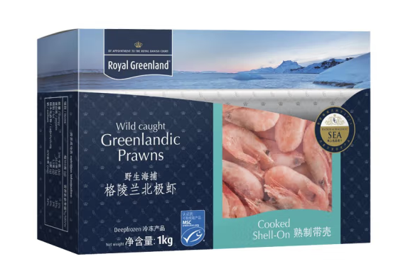 熟凍北極甜蝦禮盒包裝設(shè)計(jì)作品欣賞(圖1) 熟凍北極甜蝦禮盒包裝設(shè)計(jì)作品欣賞(圖1)