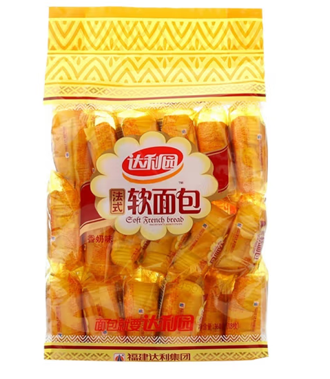 軟面包外包裝袋設計(圖1)