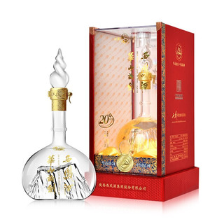 創(chuàng)意酒包裝設(shè)計華山論劍年陳釀鳳香型白酒單瓶裝產(chǎn)品包裝設(shè)計欣賞(圖2)