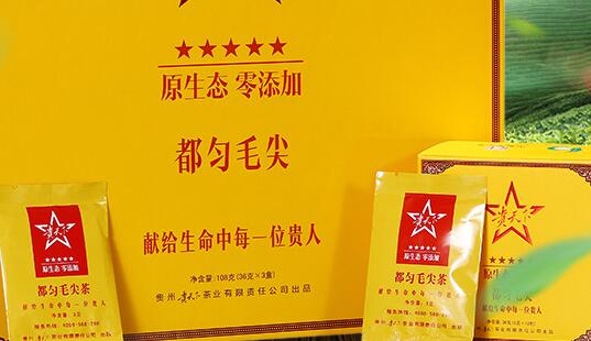 都勻毛尖食品包裝設(shè)計(jì)欣賞(圖2)