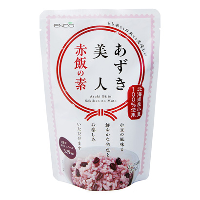 包裝設(shè)計(jì)公司推薦紅豆美人紅豆飯之素遠(yuǎn)藤制餡包裝設(shè)計(jì)欣賞(圖1)