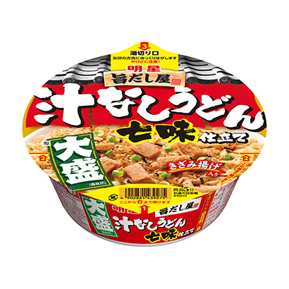 包裝設計公司推薦明星鮮汁無湯面七味拼盤大盛明星食品面類包裝設計(圖1)