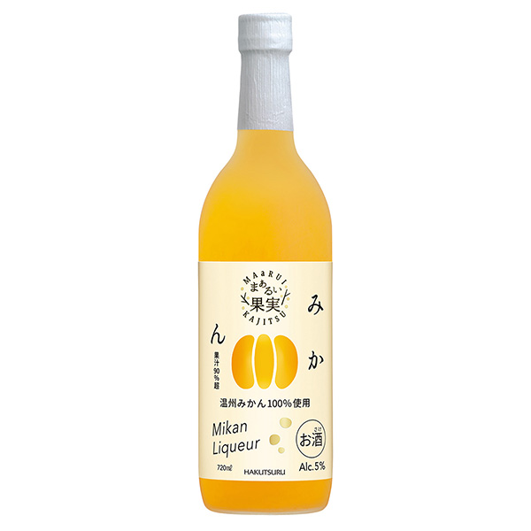 白鶴或果實(shí)橘子白鶴酒造酒類包裝設(shè)計(jì)(圖1)