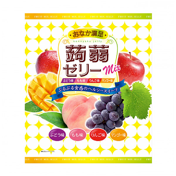 肚子滿意蒟蒻果凍包裝設(shè)計(jì)欣賞(圖1)