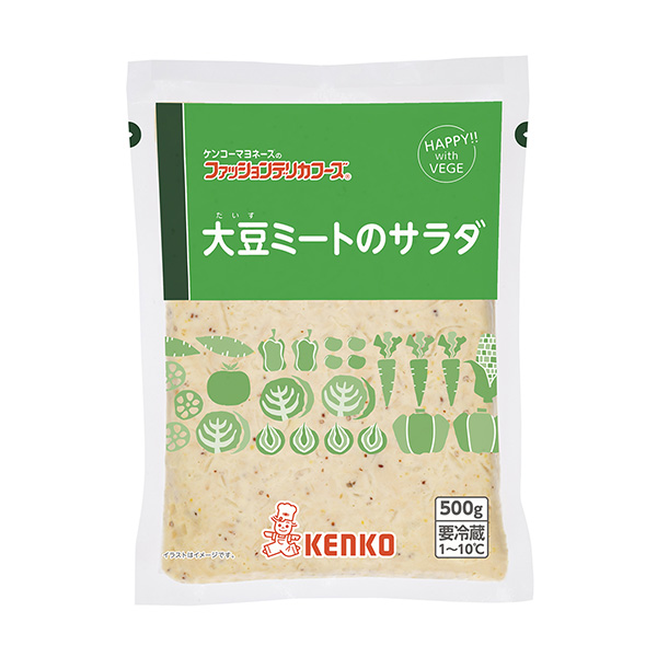 大豆肉沙拉包裝設計欣賞(圖1)