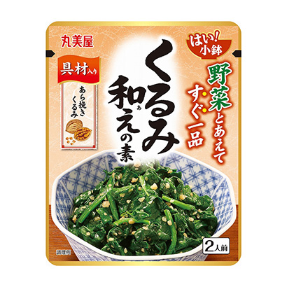 是小鑒核桃日式料理丸美屋食品工業(yè)烹飪品包裝設計(圖1)