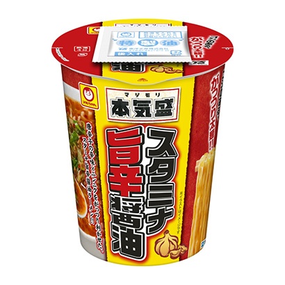 馬爾認(rèn)真盛耐力辣味醬油東洋水產(chǎn)面類包裝設(shè)計(jì)(圖1)