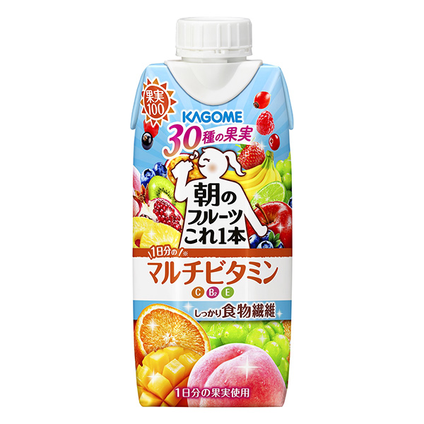 早晨的水果這一瓶多種維生素可果美食品飲料包裝設計(圖1)