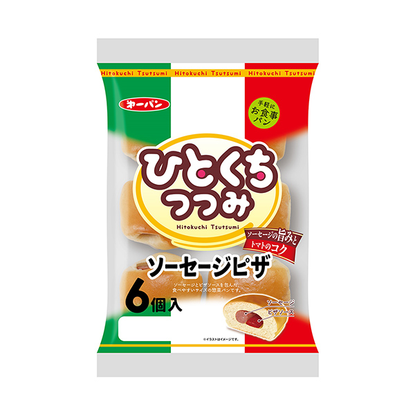 包裝設計欣賞一口蜜＜香腸披薩＞ (第一屋制面包) (圖1)